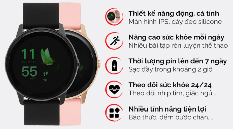 Đồng hồ th&ocirc;ng minh BeU PT2 đ&aacute;nh gi&aacute; chất lượng giấc ngủ với những ph&acirc;n t&iacute;ch từ hệ thống